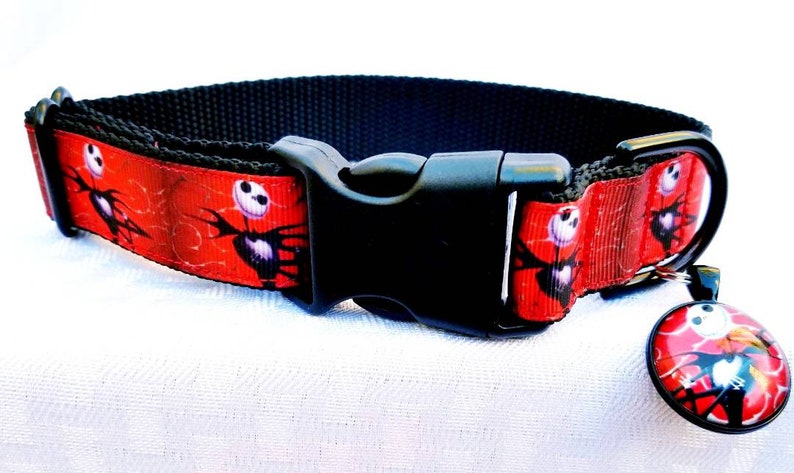 jack skellington dog collar