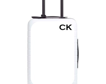 luggage monogram stickers