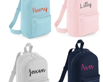 baby backpack personalised