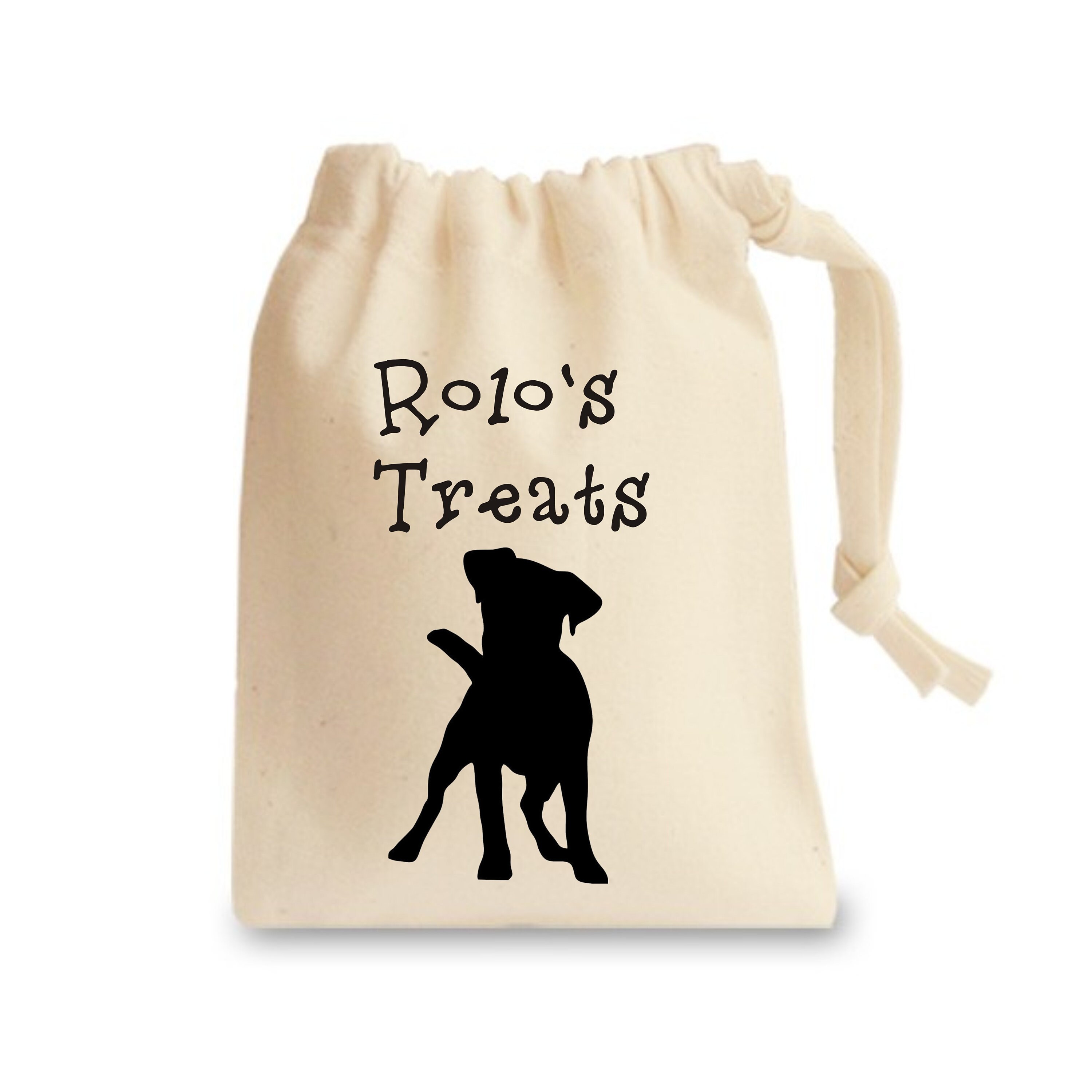 personalised dog treat bags