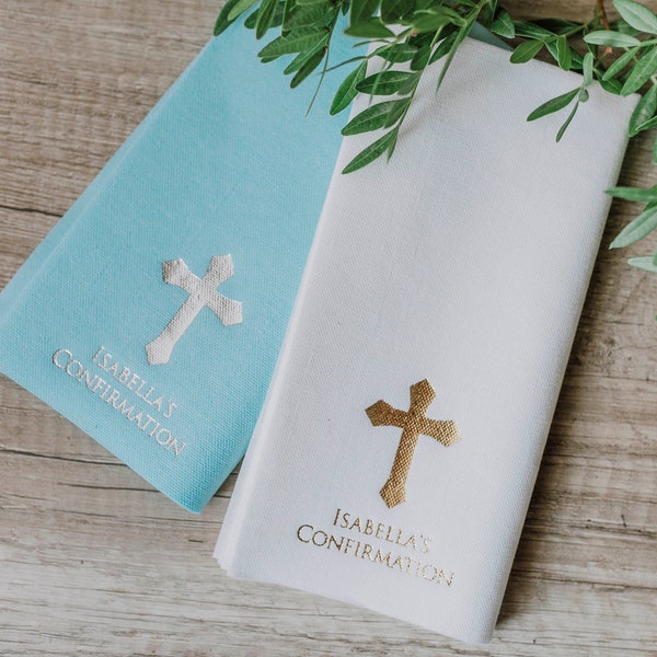 Personalized napkins, DINNER, Personalisierte Servietten, Kommunion, Servietten, Konfirmation, Communion, Confirmation napkins,