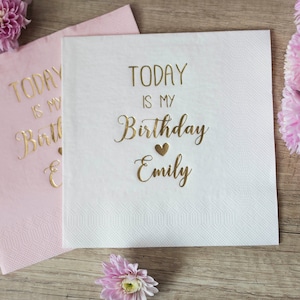 Tovaglioli di compleanno, Tovaglioli personalizzati, Buon compleanno, Tovaglioli eventi, Tovaglioli, Tovaglioli personalizzati,