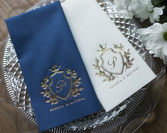 Personalized napkins, Soft linen like napkins disposable, Personalized napkins, DINNER,napkins, Wedding napkins, Decorpress