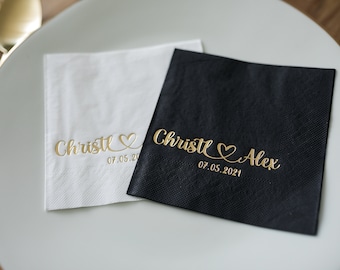 Custom Napkins, cocktail napkins, Personalized Napkins, Event Favors, Party Napkins, Wedding napkins, Bridal Shower