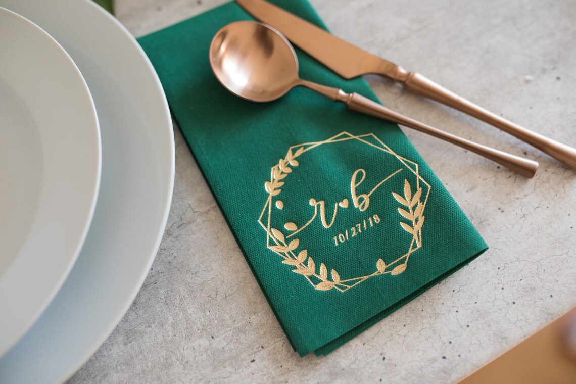 Personalisiertes Servietten Set Löwe - Stoffservietten Mit Namen Für Kinder