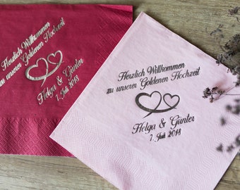 Lunch Personalisierte Servietten, Hochzeit, Personalized Napkins, Custom Napkins, Custom Luncheon Napkins, Decorpress, Napkins