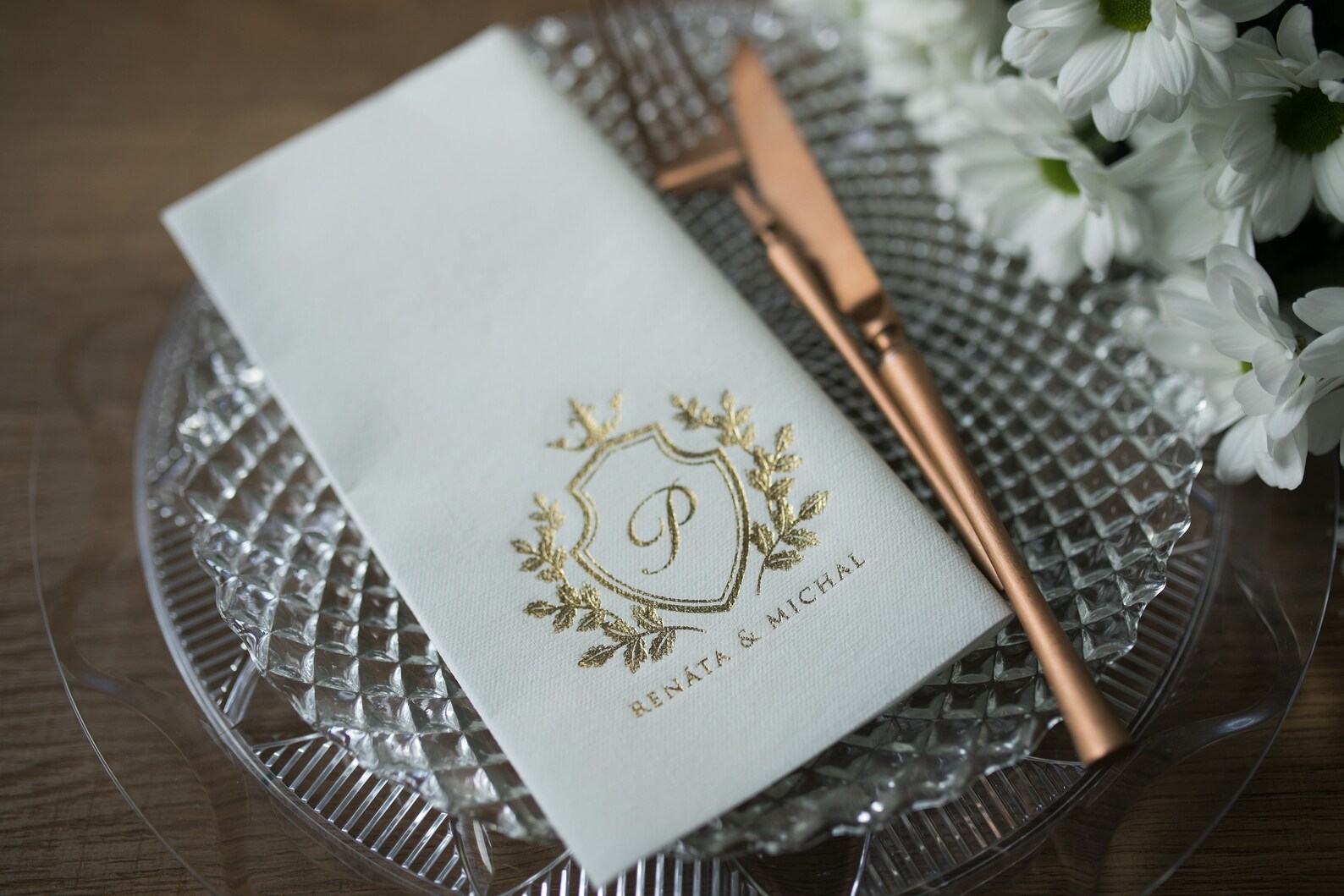 Personalized Napkins Soft Linen Like Napkins Disposable Etsy