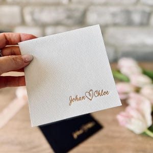 Personalized Napkins | Wedding Cocktail Napkins | Rehearsal Dinner Napkins | Anniversary Napkins | Monogram Napkins | Custom Napkins