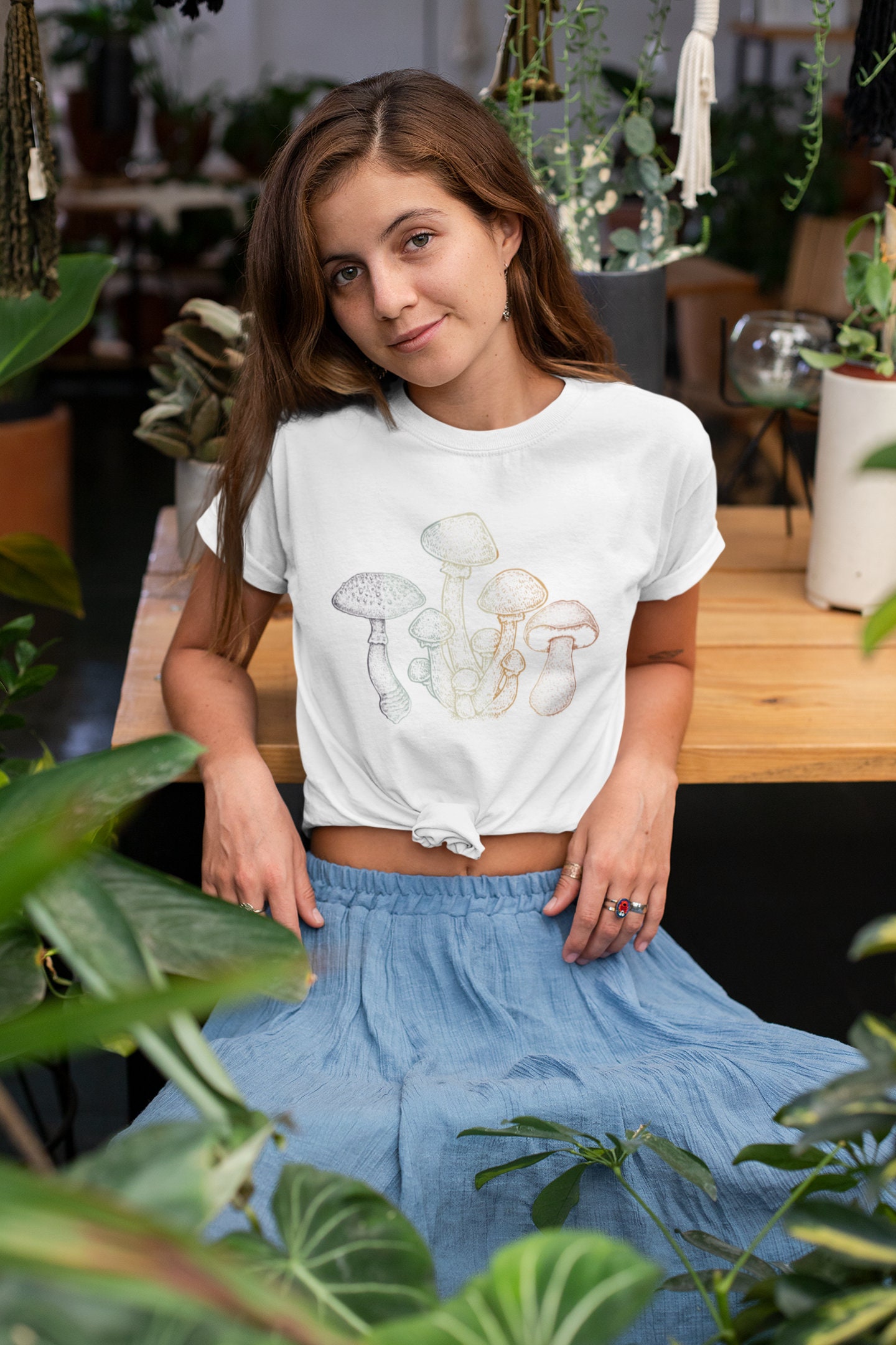 Discover Vintage Mushroom Shirt, Magic Mushrooms Shirt