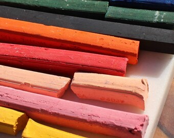 Art Chalk Set // Pretty Chalk Pastels // Art Set // Art Chalk // For Drawing on Paper // Mixed Media Supplies