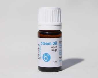 Baraka Organic Aromatherapy Oil- Steam Oil 5ml