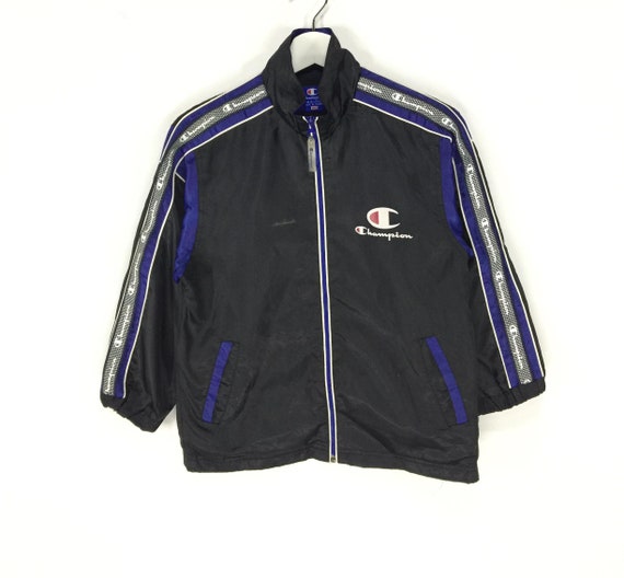 champion big logo jacket