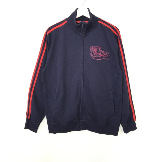 Rare!! Converse shoes logo track top sweater