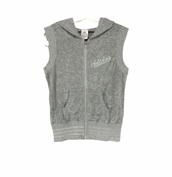 Rare!! Adidas embroidered logo hoodies sweater