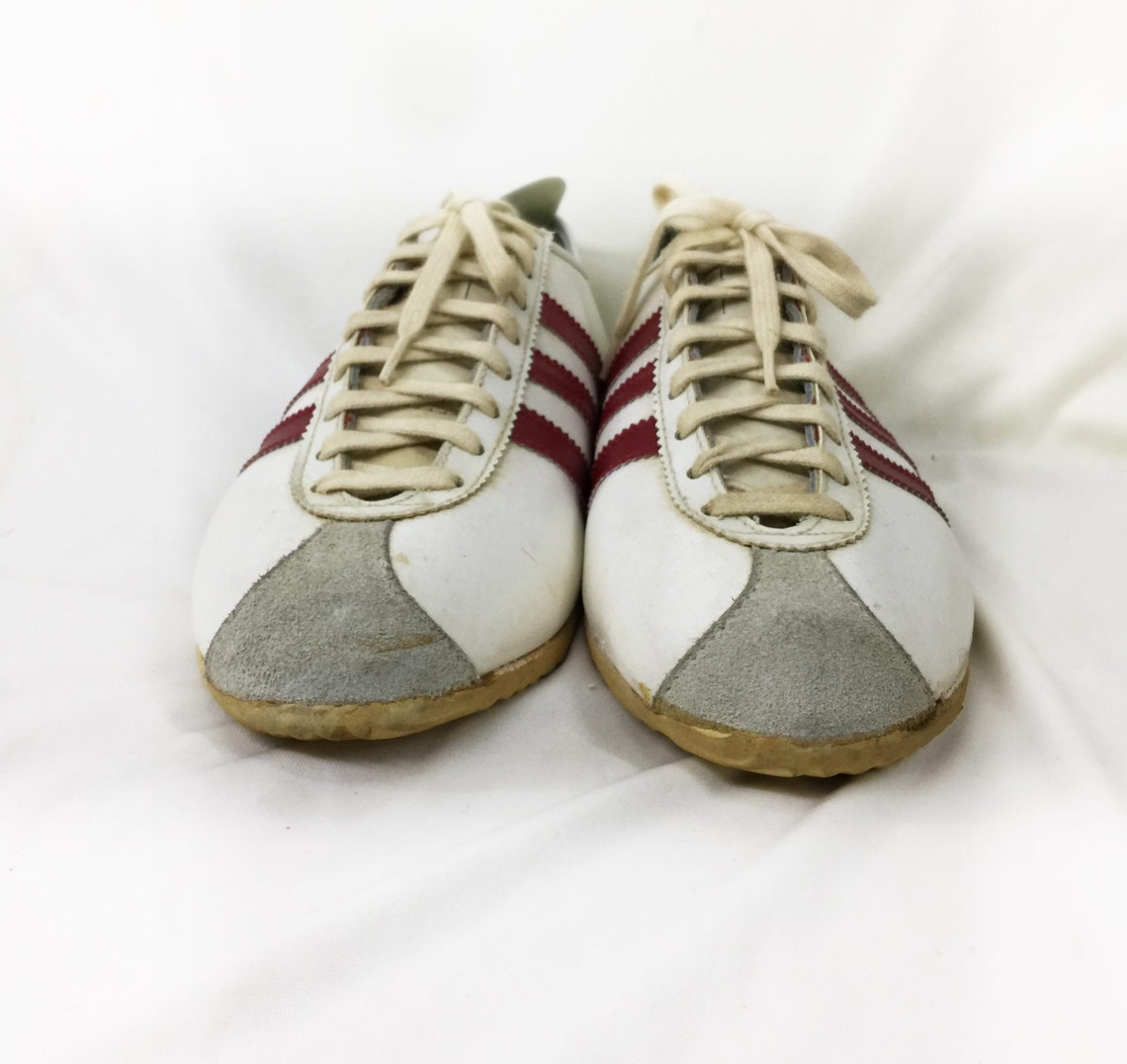 Super Rare 60s 70s Vintage Adidas Vienna shoes made in western | Etsy