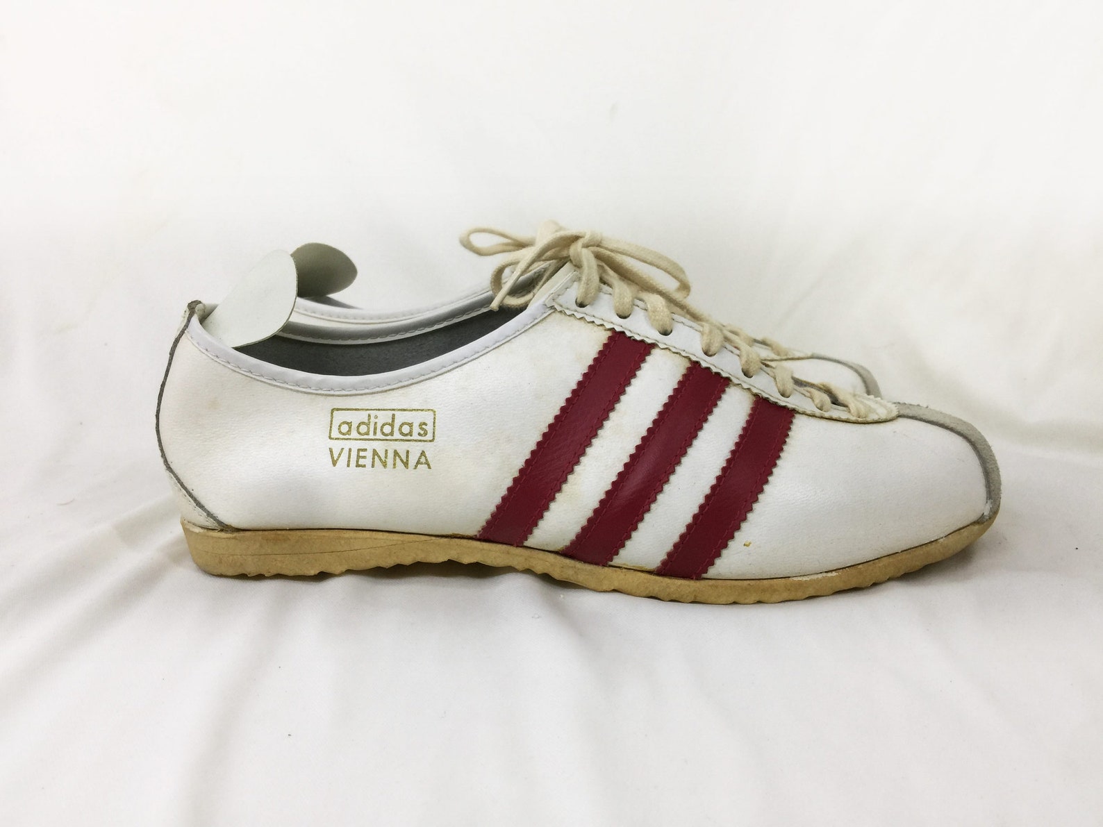Super Rare 60s 70s Vintage Adidas Vienna shoes made in western | Etsy