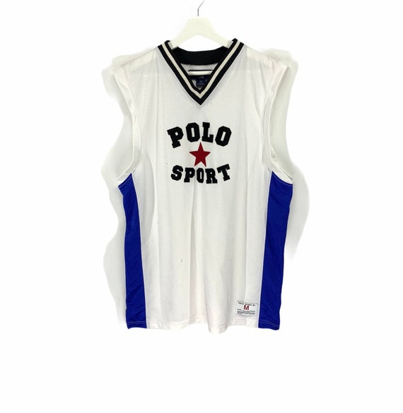 Rare!! Polo sport vintage tank top jersey