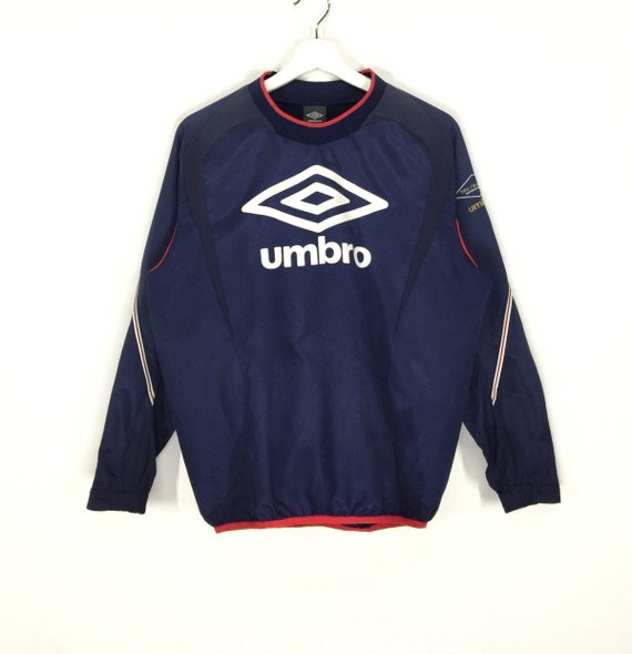 vintage 90s umbro pro training short sleeve sweater