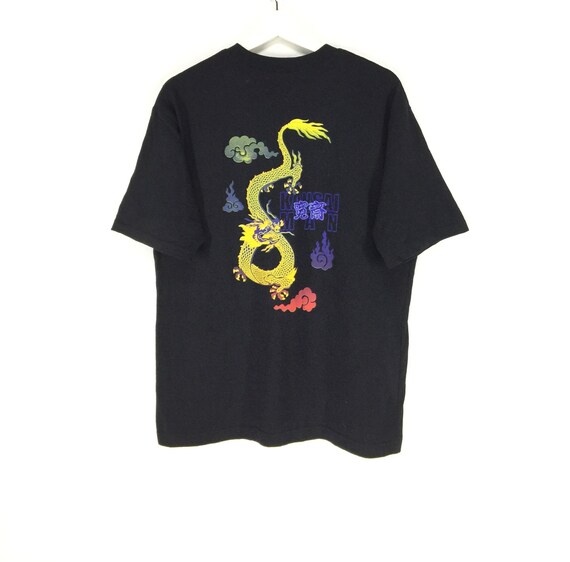 Rare!! Kansai man dragon motive vintage shirt/top