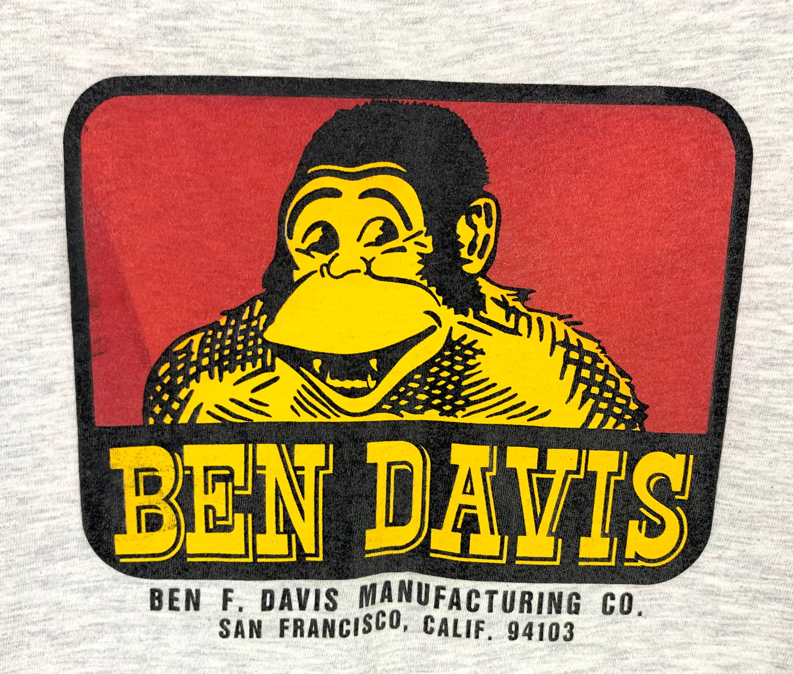 Rare Ben davis big logo vintage 90s shirt Etsy