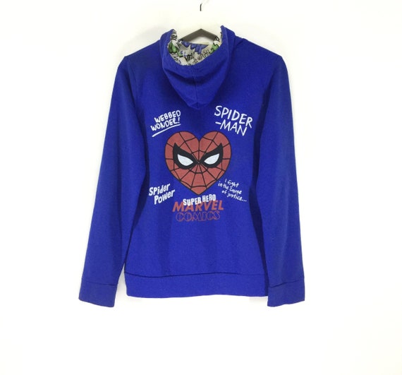 Rare!! Marvel comics spiderman hoodies sweatshirt