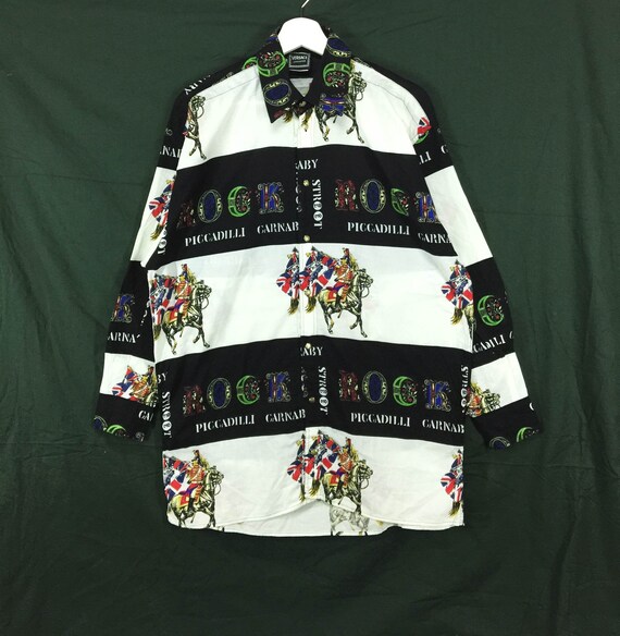 Rare Versace Jeans Couture Sex Pistols Rock Carnaby Street Etsy