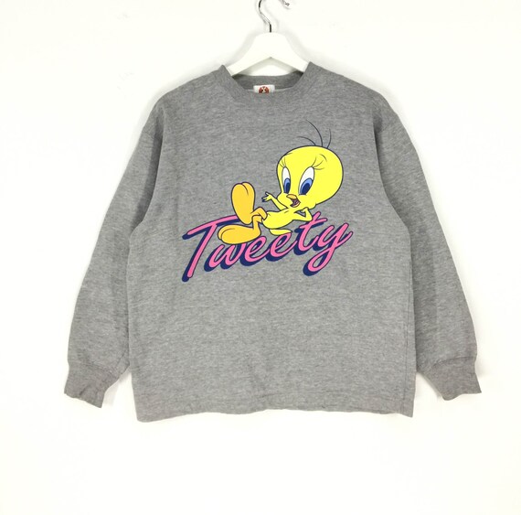 Rare!! Looney tunes tweety vintage 90s sweatshirt/