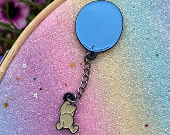 Winnie-the-Pooh Enamel Pin - Chain Enamel Pin
