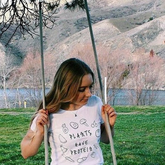 WOMENS Vegan Clothing, Aesthetic Clothing, Vegan Shirt, Vegan Gift, Vegan T Shirt, Vegetarian, Gift for Her, Best Friend Gift, Womens Gift