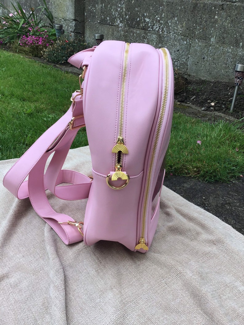 Rainbow Ita Bag Pin Display Backpack Enamel Pins Lapel Etsy