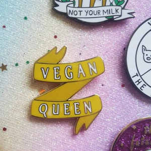 Vegan Enamel Pin Vegan Pin Enamel Pins Vegan Gift Feminist Pin Vegan Enamel Pin Vegan Pin Enamel Pins Vegan Gift Feminist Pin