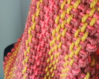 Orange and Brown Scarf