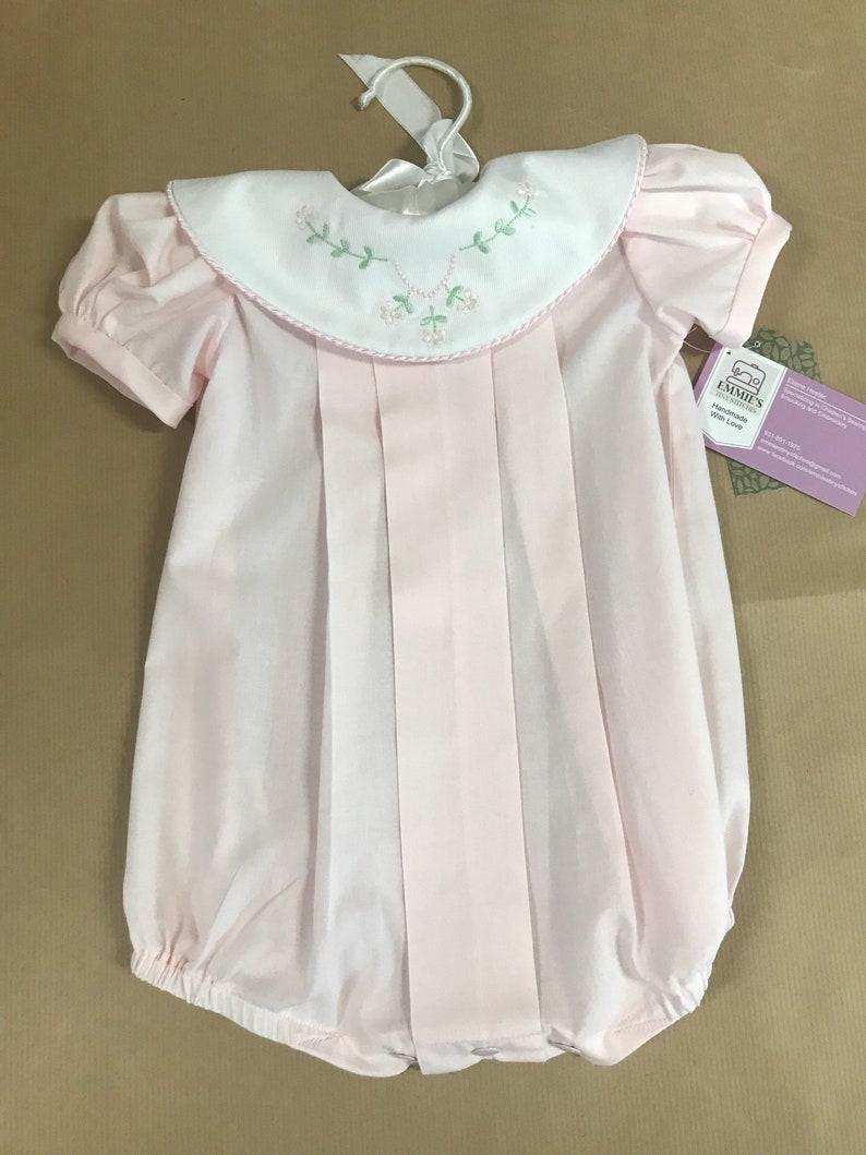 Baby Girl's Bubble Suit Made to Order Sizes 3 Months to Etsy