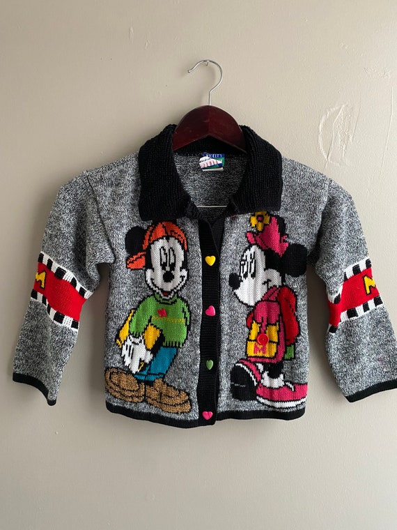 Vintage | Sz Kid L | Children's Mickey & Minnie Sw