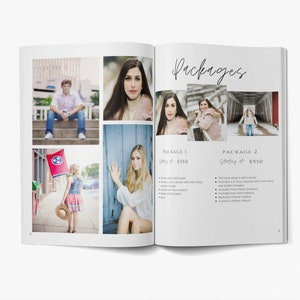 Senior Portrait Bundle, Senior Portrait Guide, What to Wear Guide, Senior Session Prep Guide ...