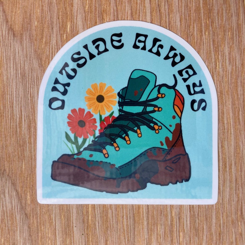 Granola Girl Sticker Pack / Hiking Sticker / Van Life Sticker Etsy UK