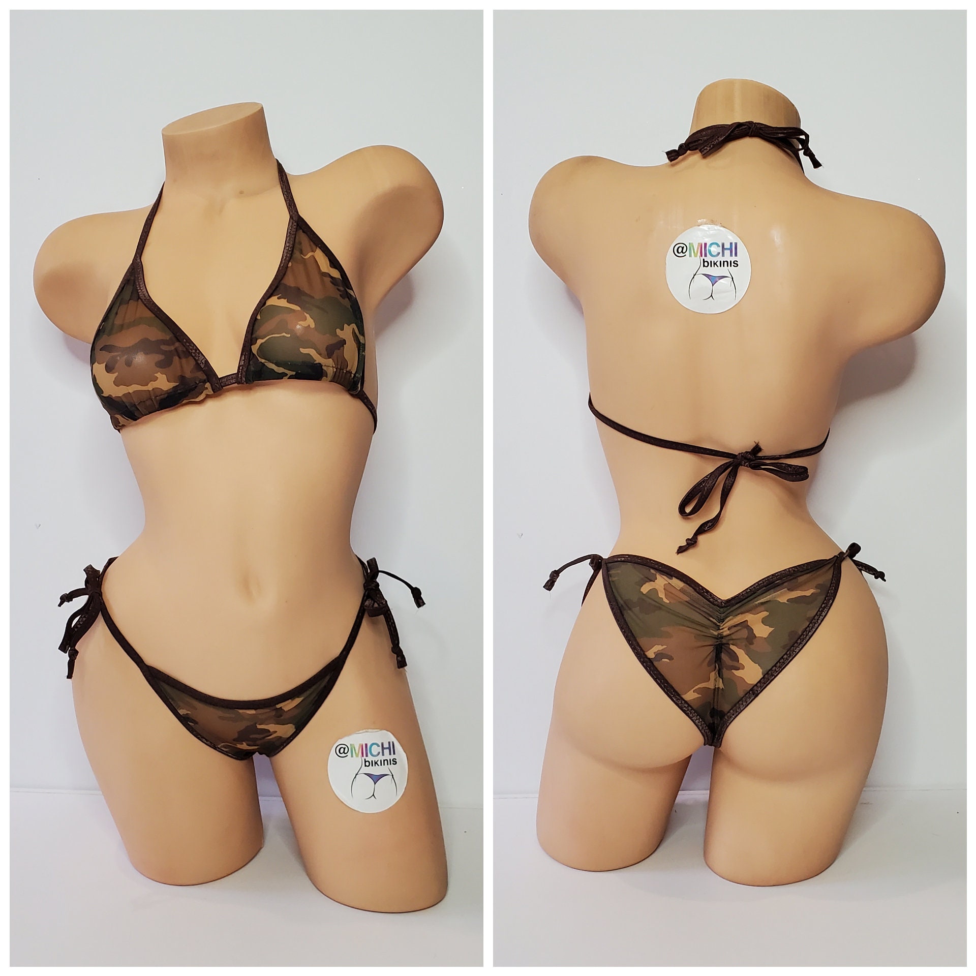 sexy camo bathing suits Duck Camo Two-Piece Swimsuit main image 0