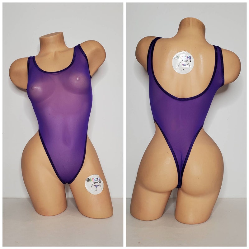 Sheer One Shoulder Hollow Teddies
