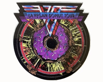 LA Vegan Donut Tour Sticker