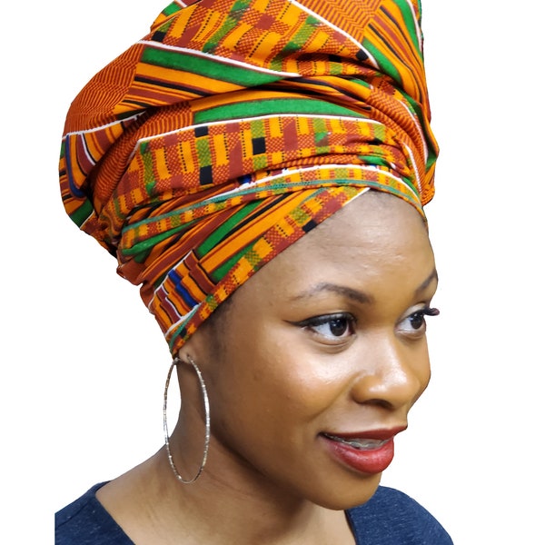 African Head Wrap - Etsy