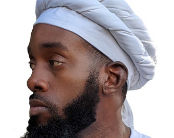 Funfuni African Udom pré-attaché Turban pour Homme