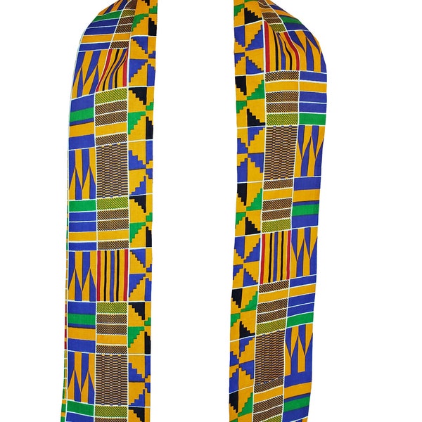 Kente African Print Stole/Sash