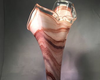 Color Glass vase