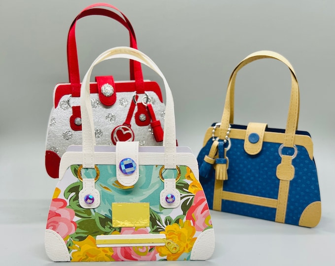 Handmade Paper Purse Gift Card Holder Gift Box,mother's Day Gift Card Holder,birthday Gift Card