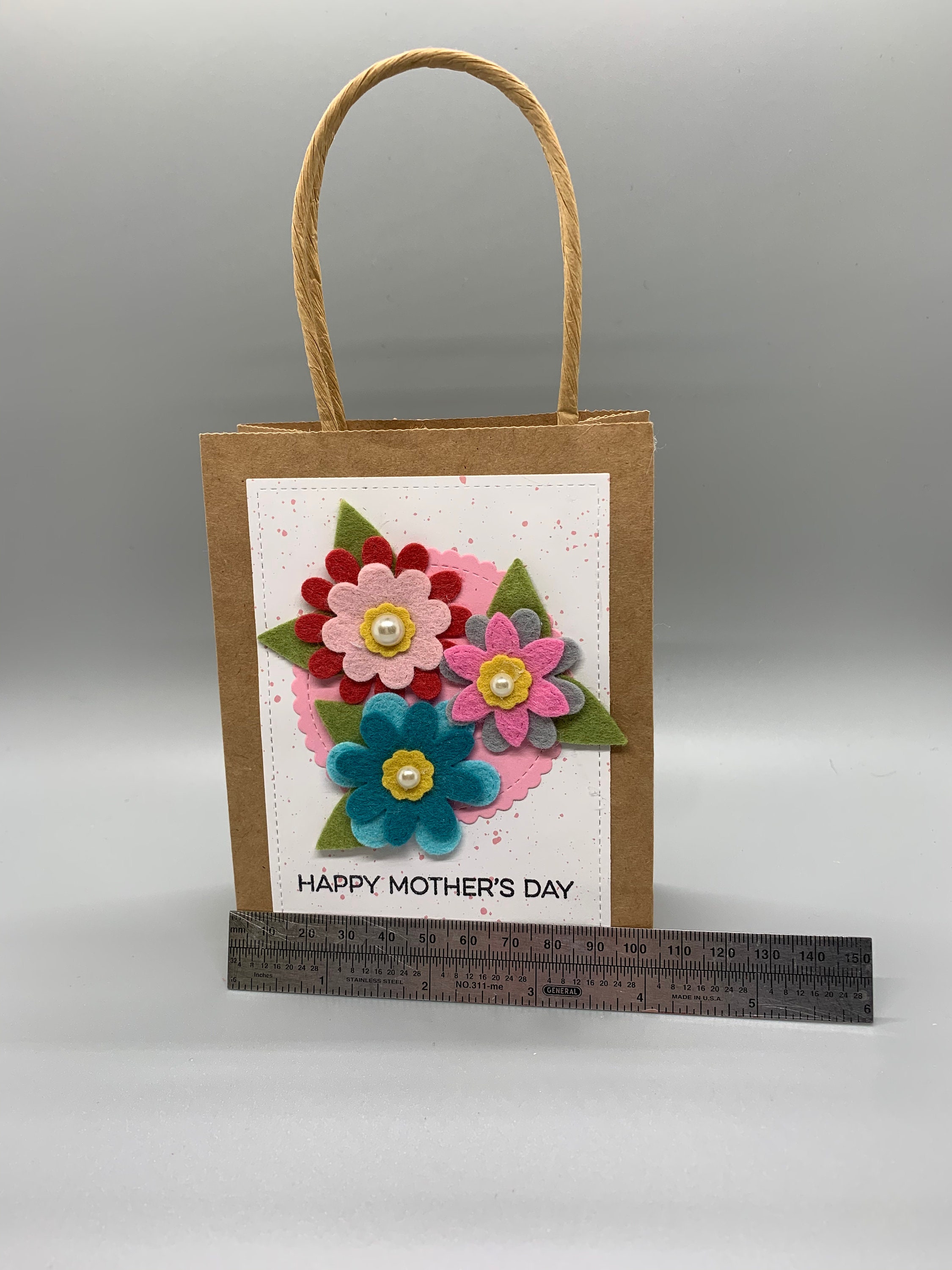 Happy Mother's Day Gift Bags Floral Gift Bags for Mom Etsy