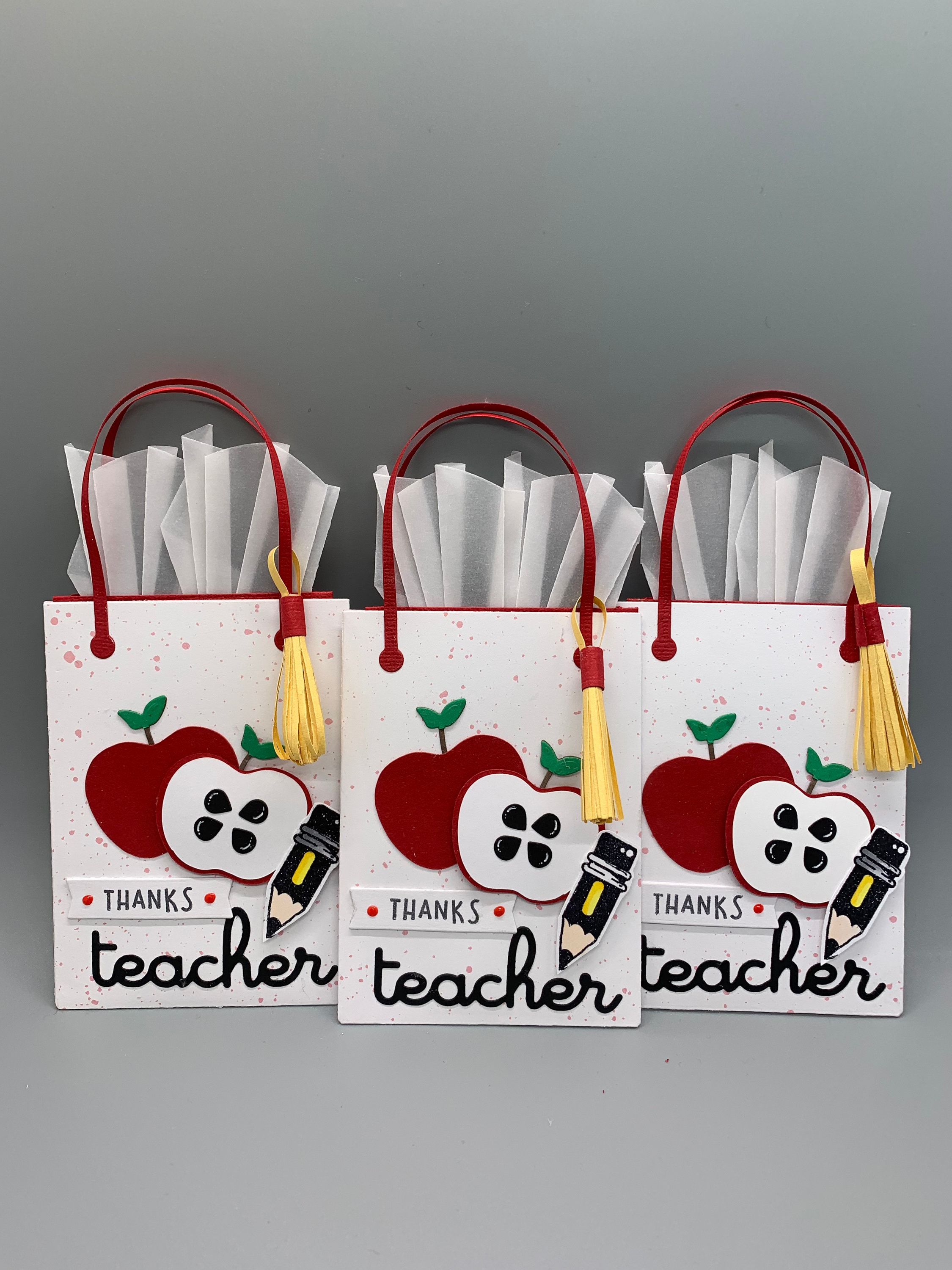 Teacher gift card holder Teacher appreciation gift Thank Etsy