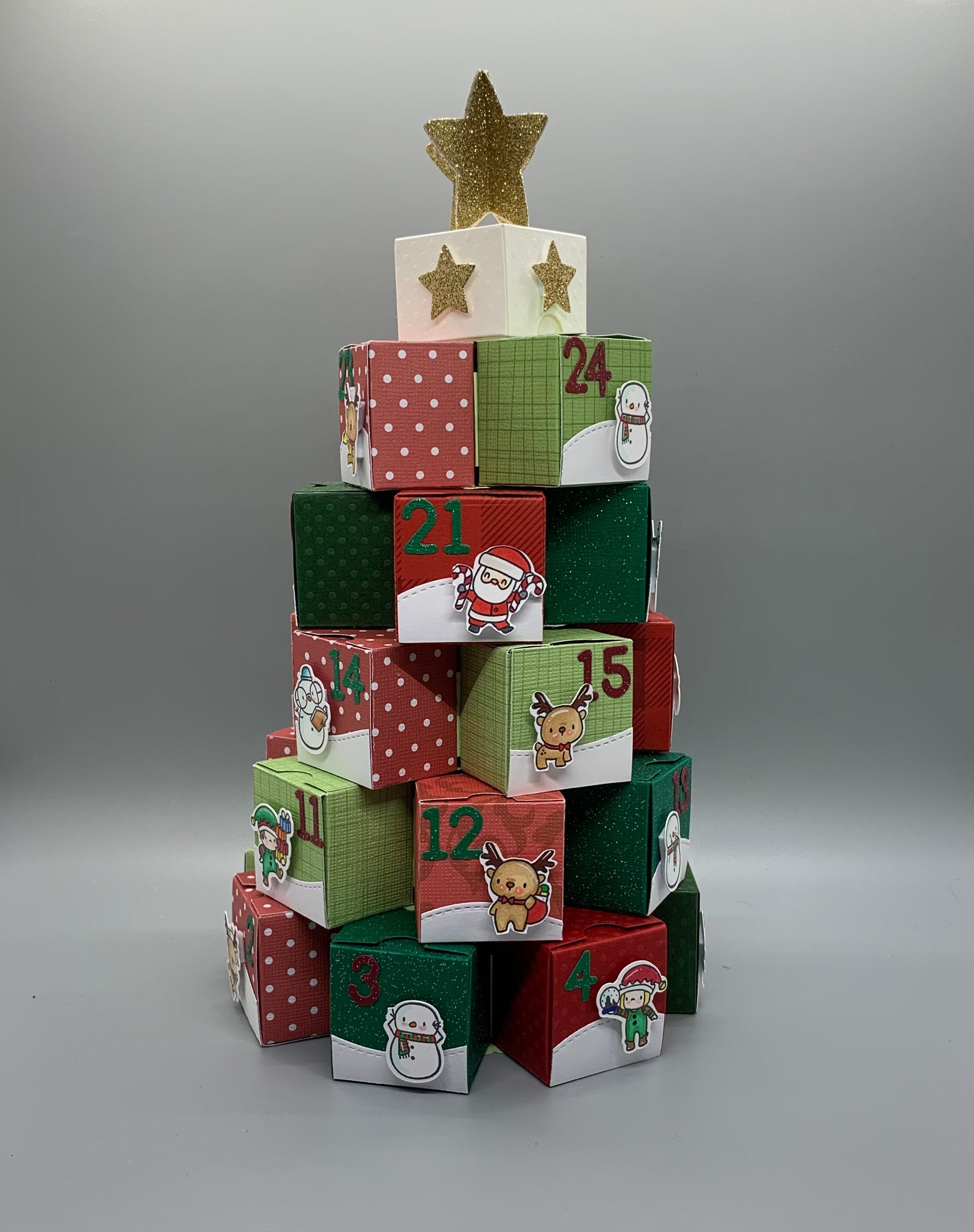 Advent Calendar Kids Activity Christmas Advent Calendar - Etsy