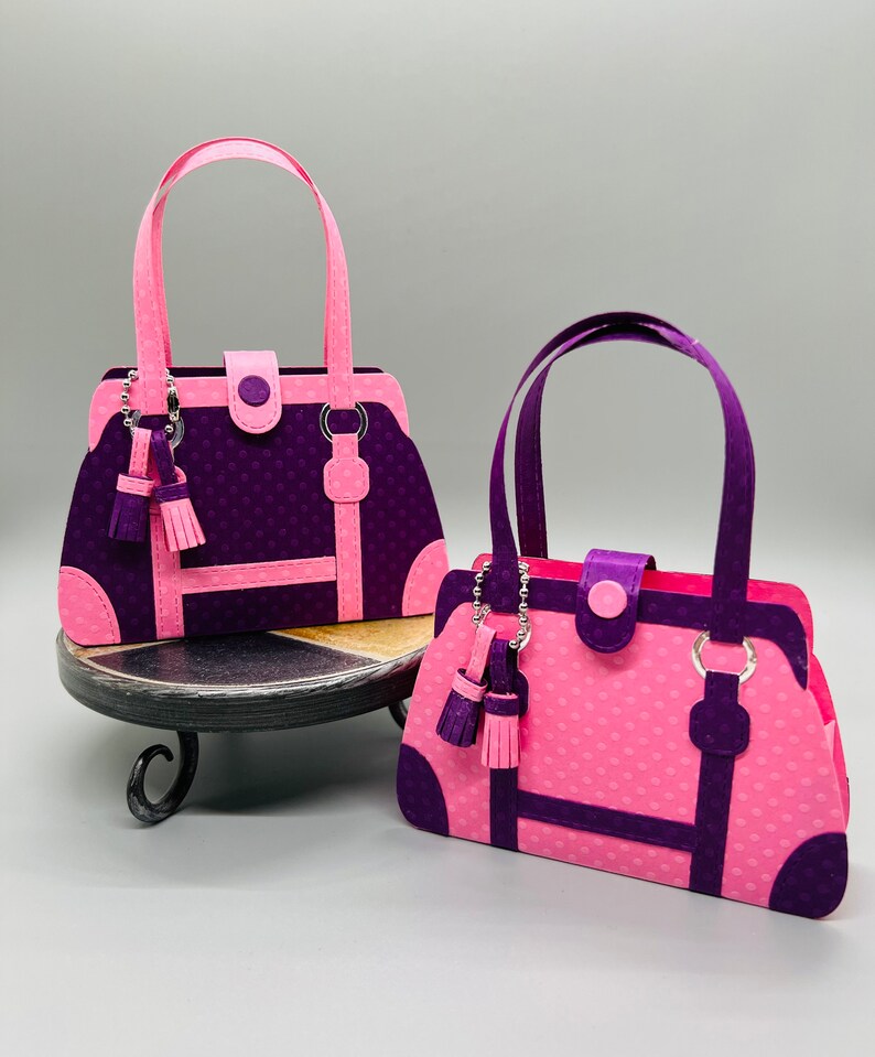 Paper Purse Gift Bag Gift Card Holder Mothers Day Gift Etsy