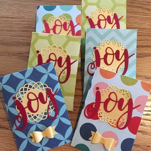 Christmas gift card holders - Christmas money holders - Stocking stuffers - Christmas gift - Handmade gift card envelope - Party favor xmas