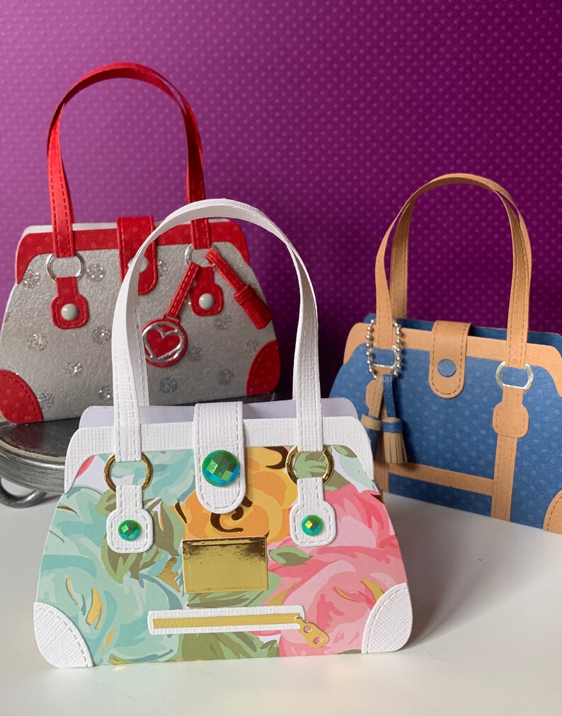 Paper purse gift bag Gift card holder Mothers Day gift Etsy